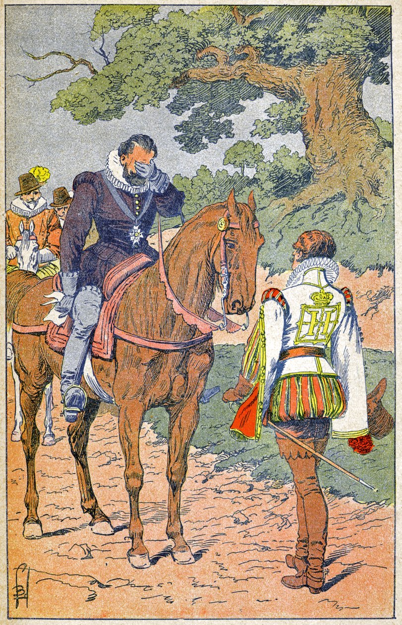 Henryk IV autorstwa Louis Charles Bombled