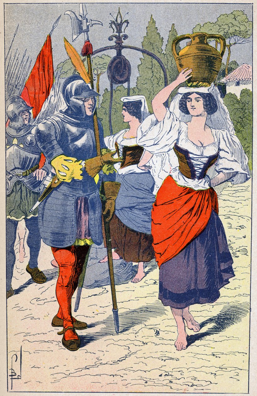 Wojny włoskie autorstwa Louis Charles Bombled