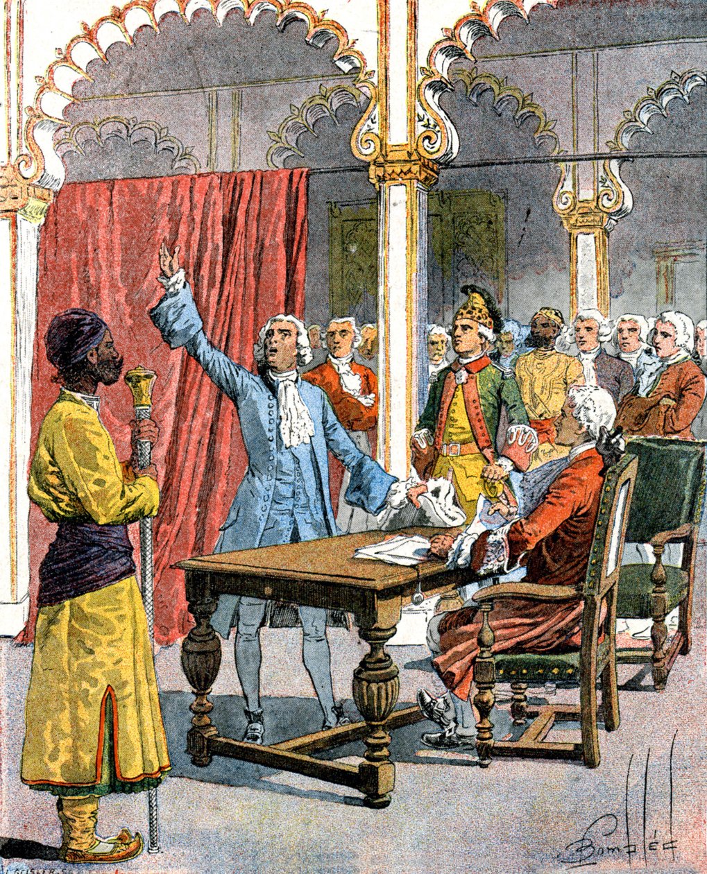 Życie Dupleixa autorstwa Louis Charles Bombled