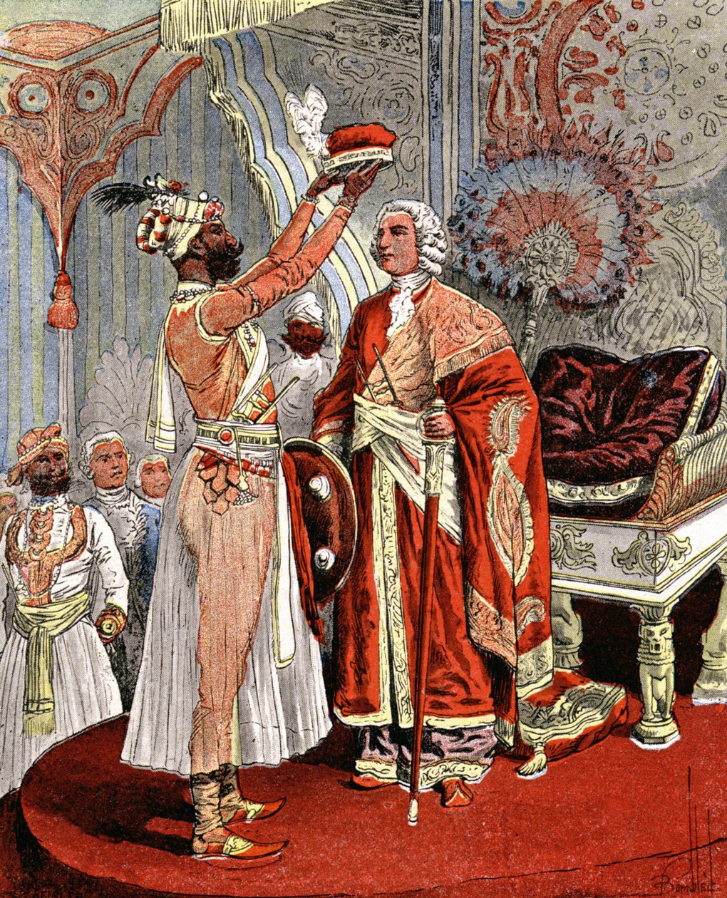 Życie Dupleixa autorstwa Louis Charles Bombled