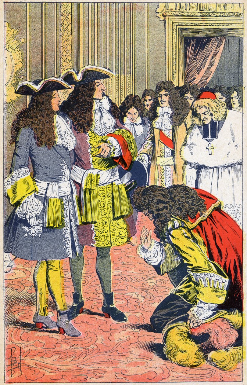 Ludwik XIV autorstwa Louis Charles Bombled