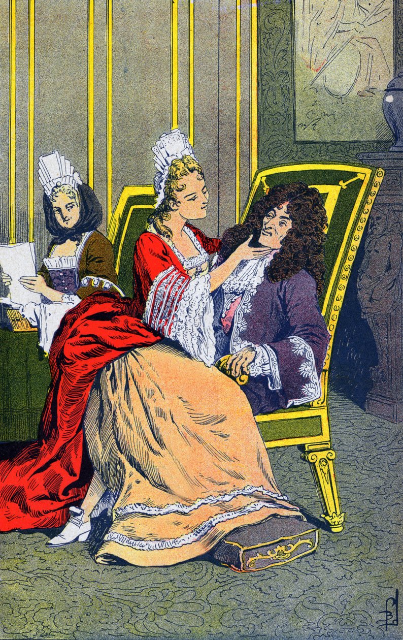 Rodzina Ludwika XIV autorstwa Louis Charles Bombled