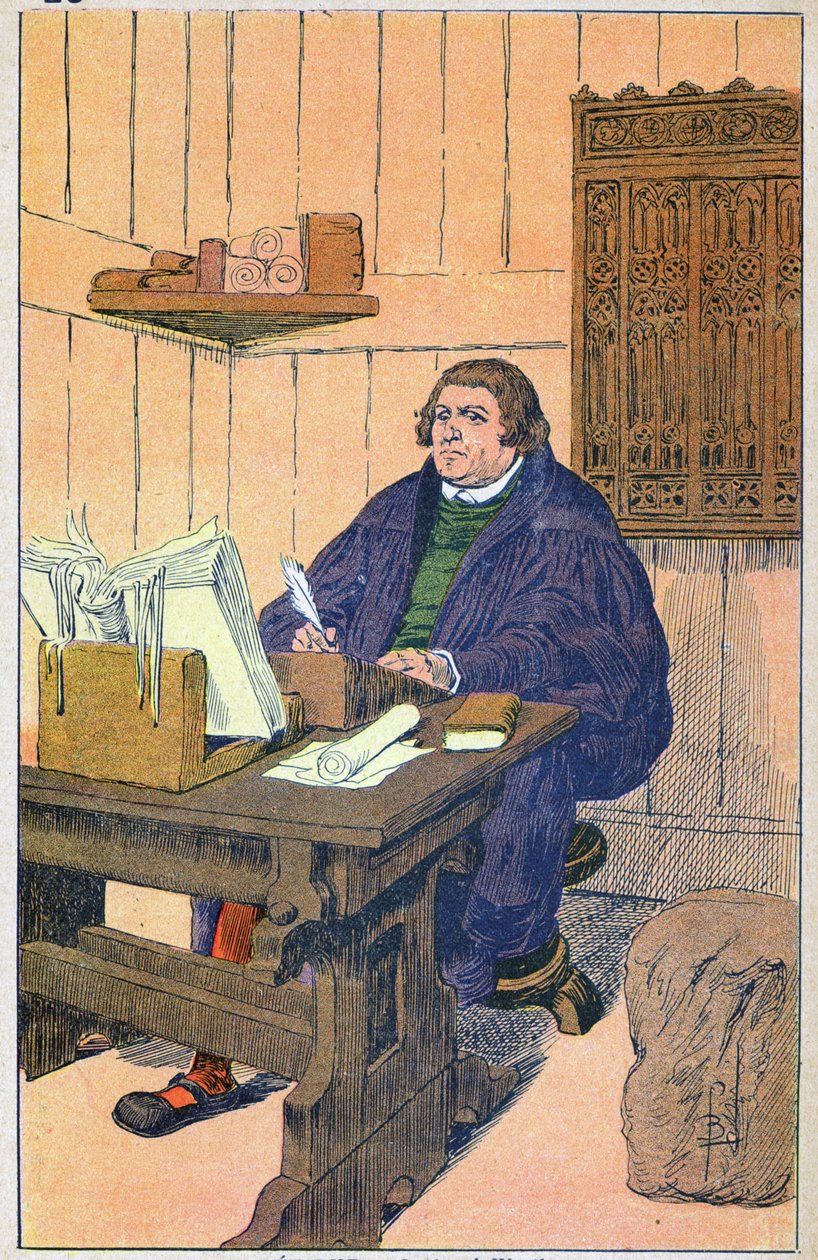 Marcin Luther autorstwa Louis Charles Bombled