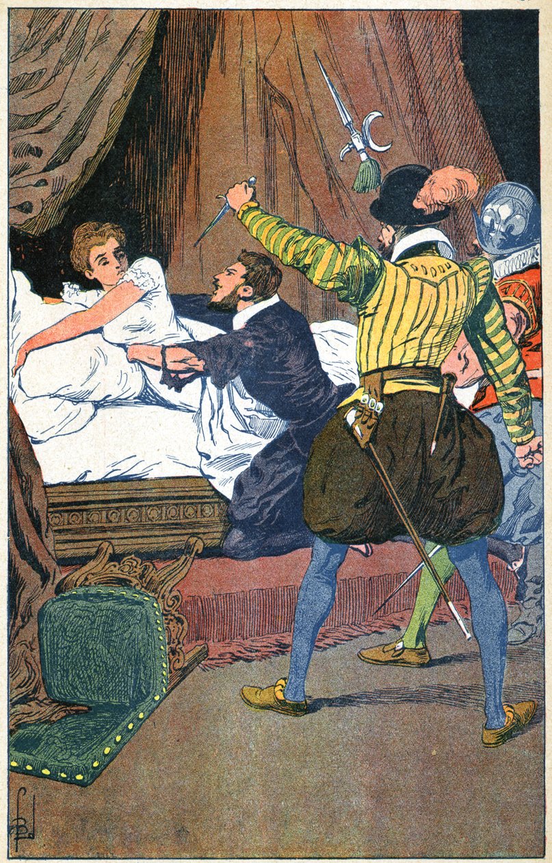 Noc św. Barthelemy autorstwa Louis Charles Bombled