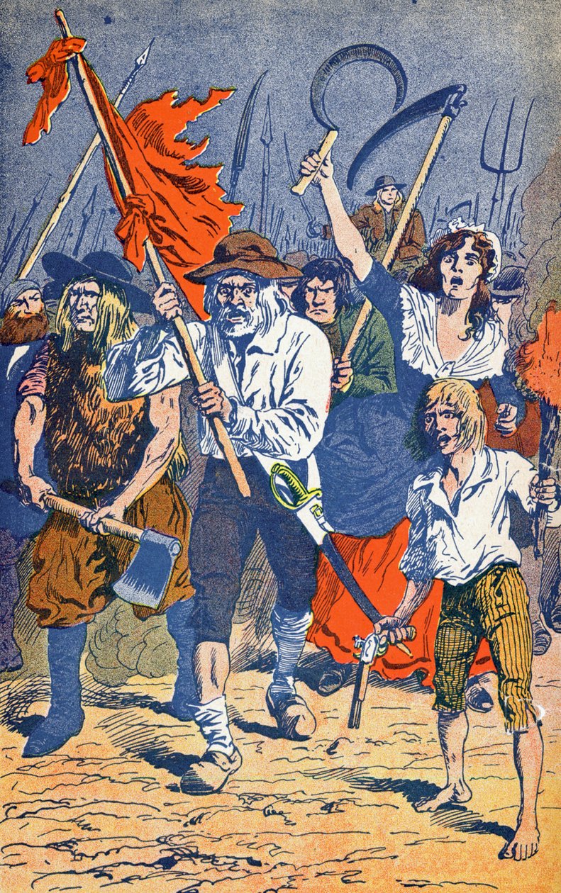 Bunt chłopski przed rewolucją francuską autorstwa Louis Charles Bombled