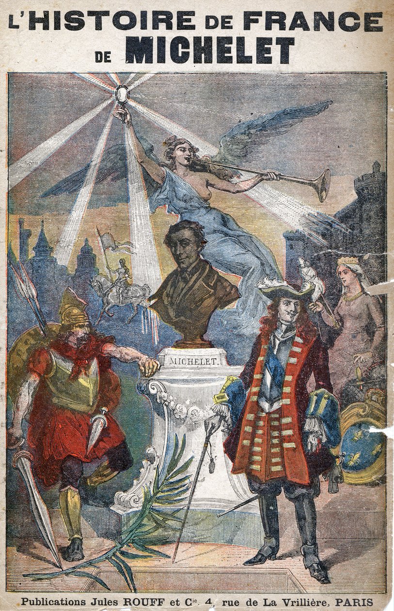 Historia Francji, Michelet, ok. 1900 (ilustracja) autorstwa Louis Charles Bombled