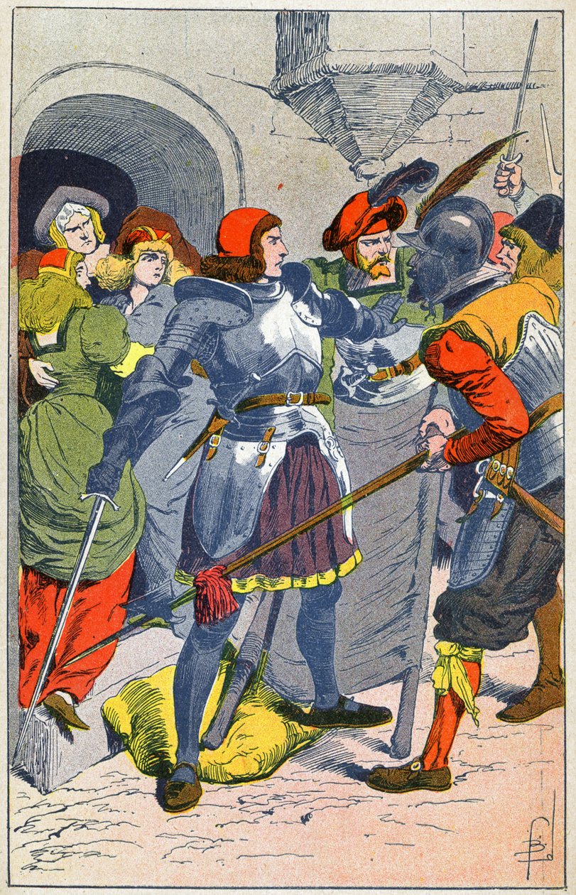 Rycerz Bayard autorstwa Louis Charles Bombled
