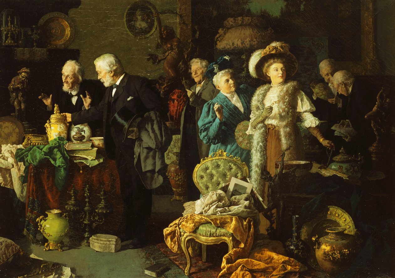 Koneserzy autorstwa Louis Charles Moeller