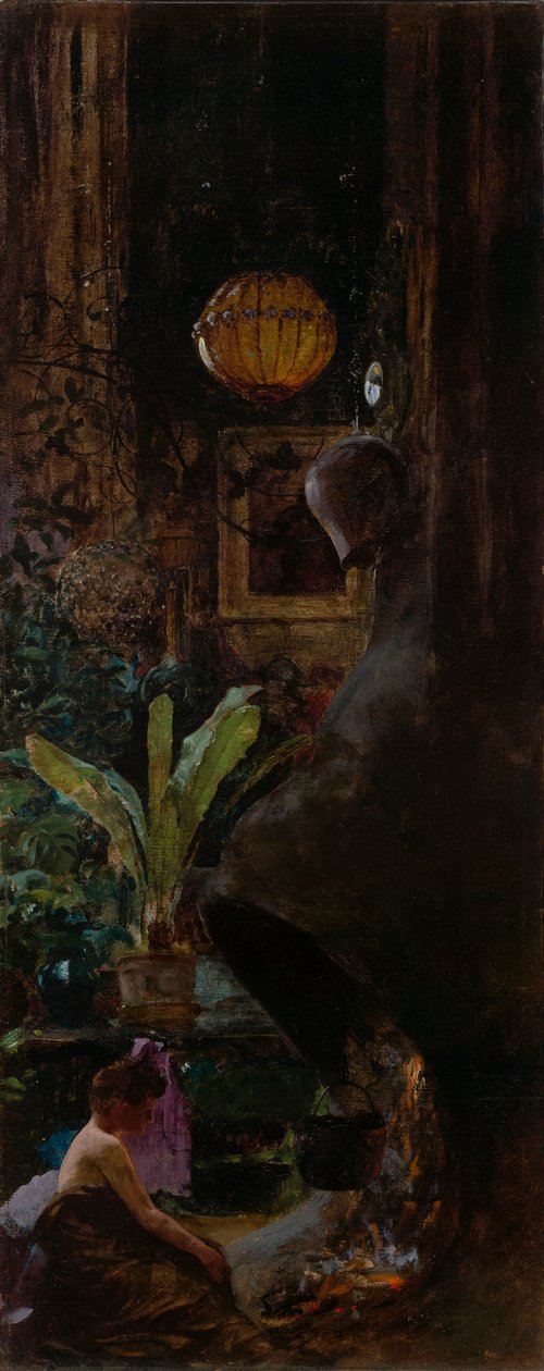 Zakątek Studia 72 Ulica autorstwa Louis Comfort Tiffany