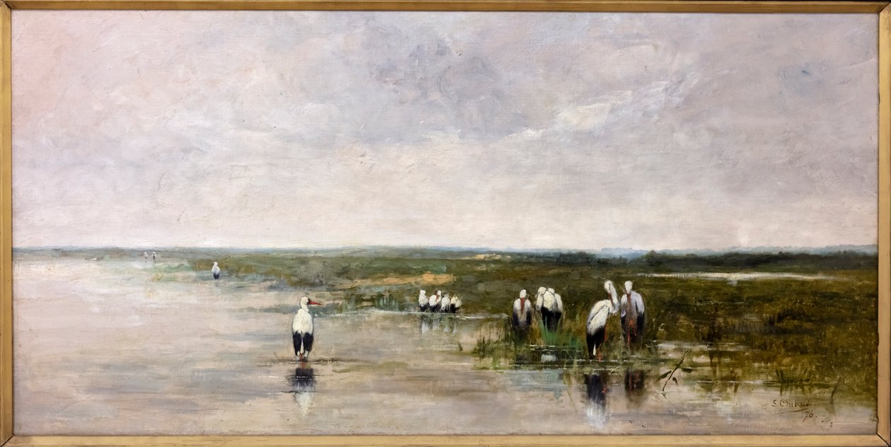 Bocian autorstwa Louis Dubois
