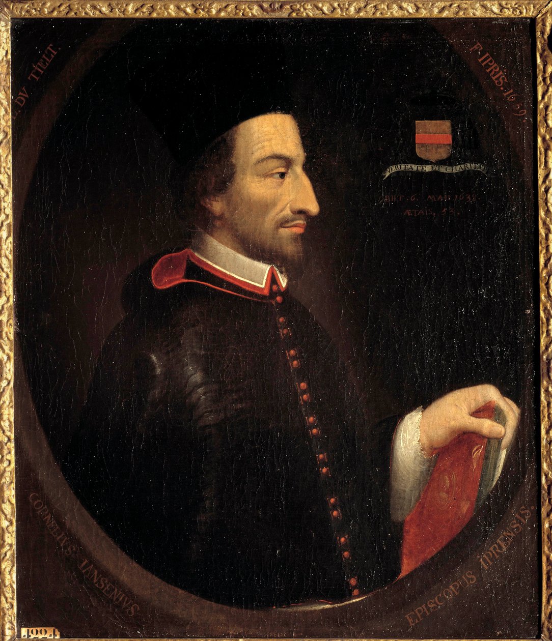 Portret Corneliusa Jansena, dit Jansenius””, Eveque d