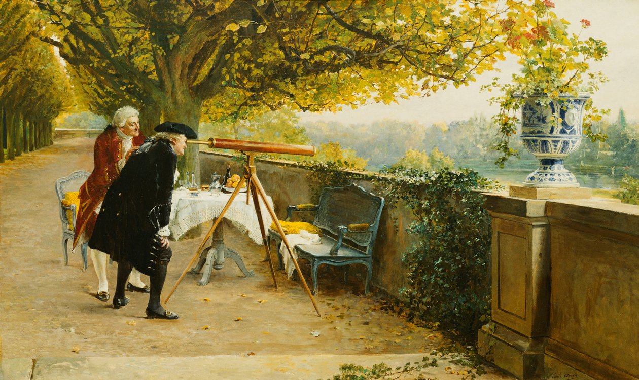Podglądacze autorstwa Louis Emile Adan