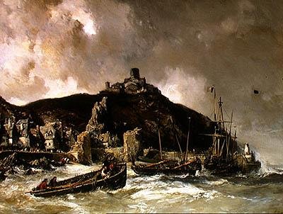 Port autorstwa Louis Eugene Gabriel Isabey