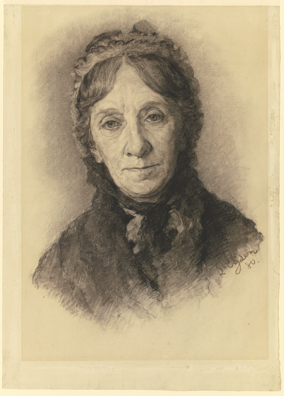 Portret matki artysty autorstwa Louis Eysen
