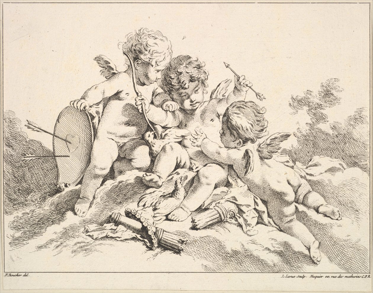 Powietrze. autorstwa Louis Felix de la Rue