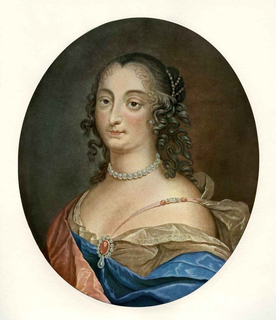 Ninon de Lenclos autorstwa Louis Ferdinand (c.1612 89) Elle