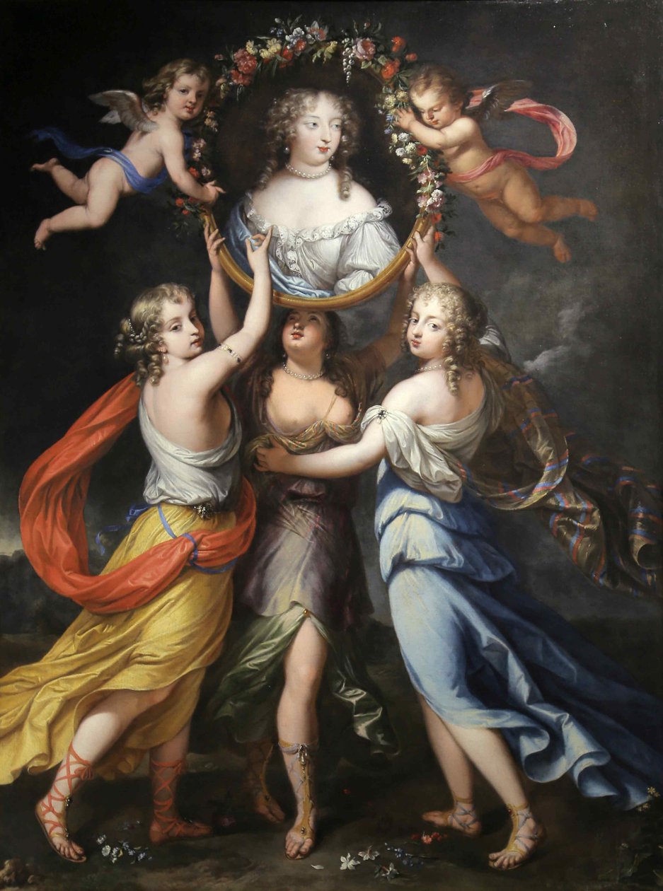 Françoise-Athénaïs de Rochechouart, markiza de Montespan 1640-1707, druga połowa XVII w.. autorstwa Louis Ferdinand Elle the Younger