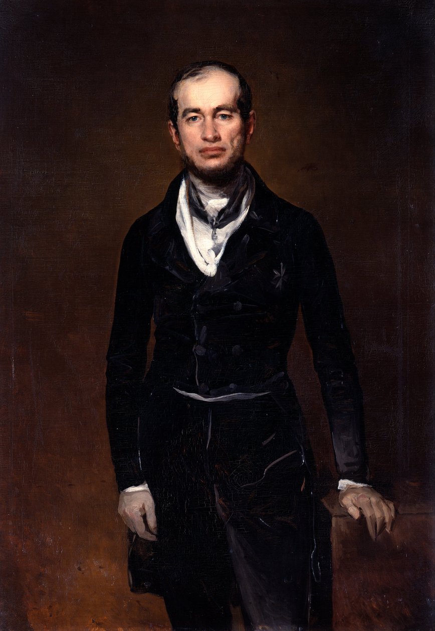 Portret podkomorzego hrabiego Juliusza Zach-Burkersrody, 1841 autorstwa Louis Ferdinand von Rayski