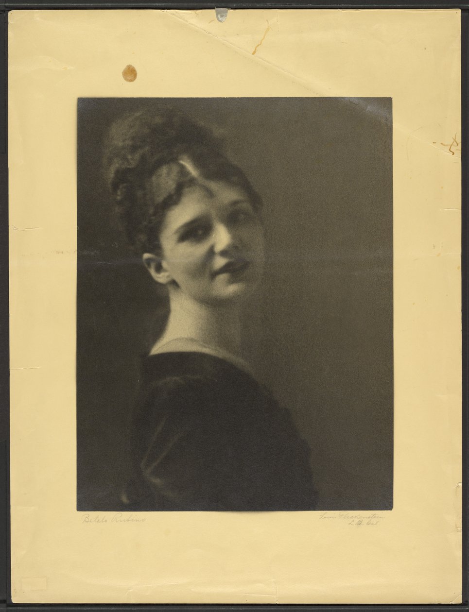 Babette (panna Rubino) autorstwa Louis Fleckenstein