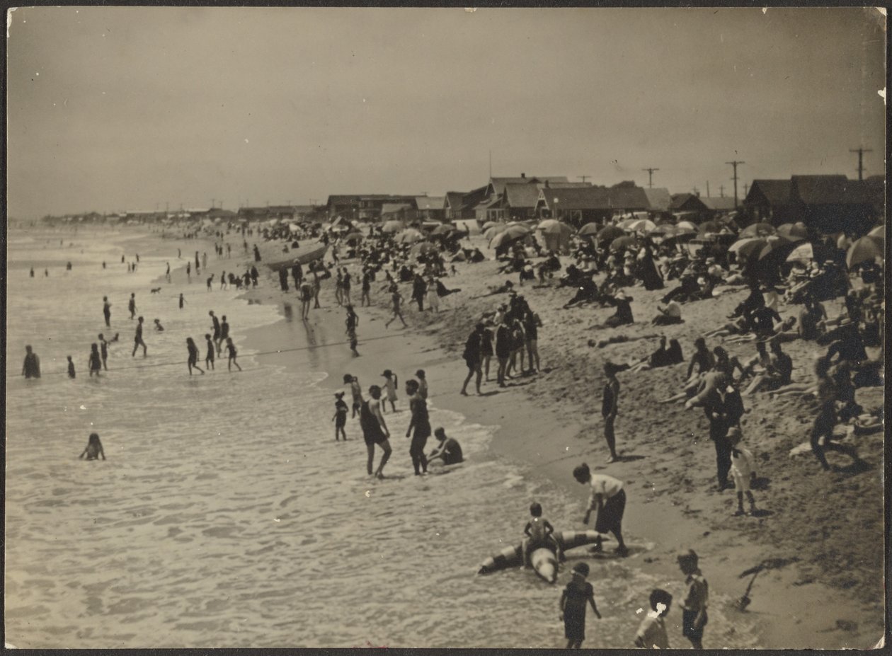 [Scena na plaży] autorstwa Louis Fleckenstein