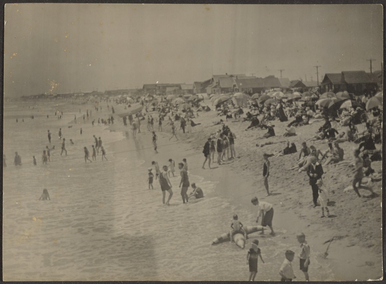 [Scena na plaży] autorstwa Louis Fleckenstein