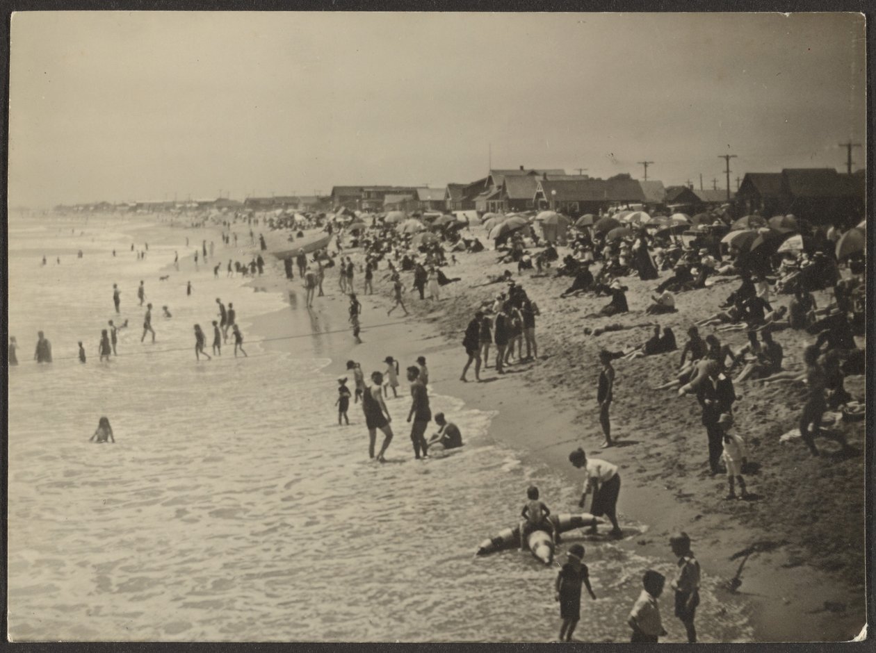 [Scena na plaży] autorstwa Louis Fleckenstein