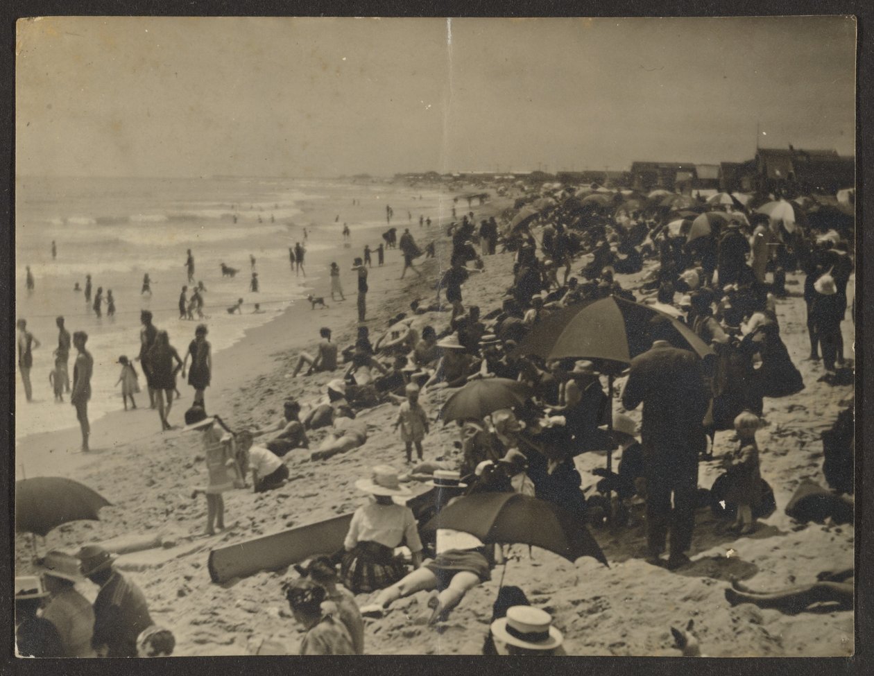 [Scena na plaży] autorstwa Louis Fleckenstein