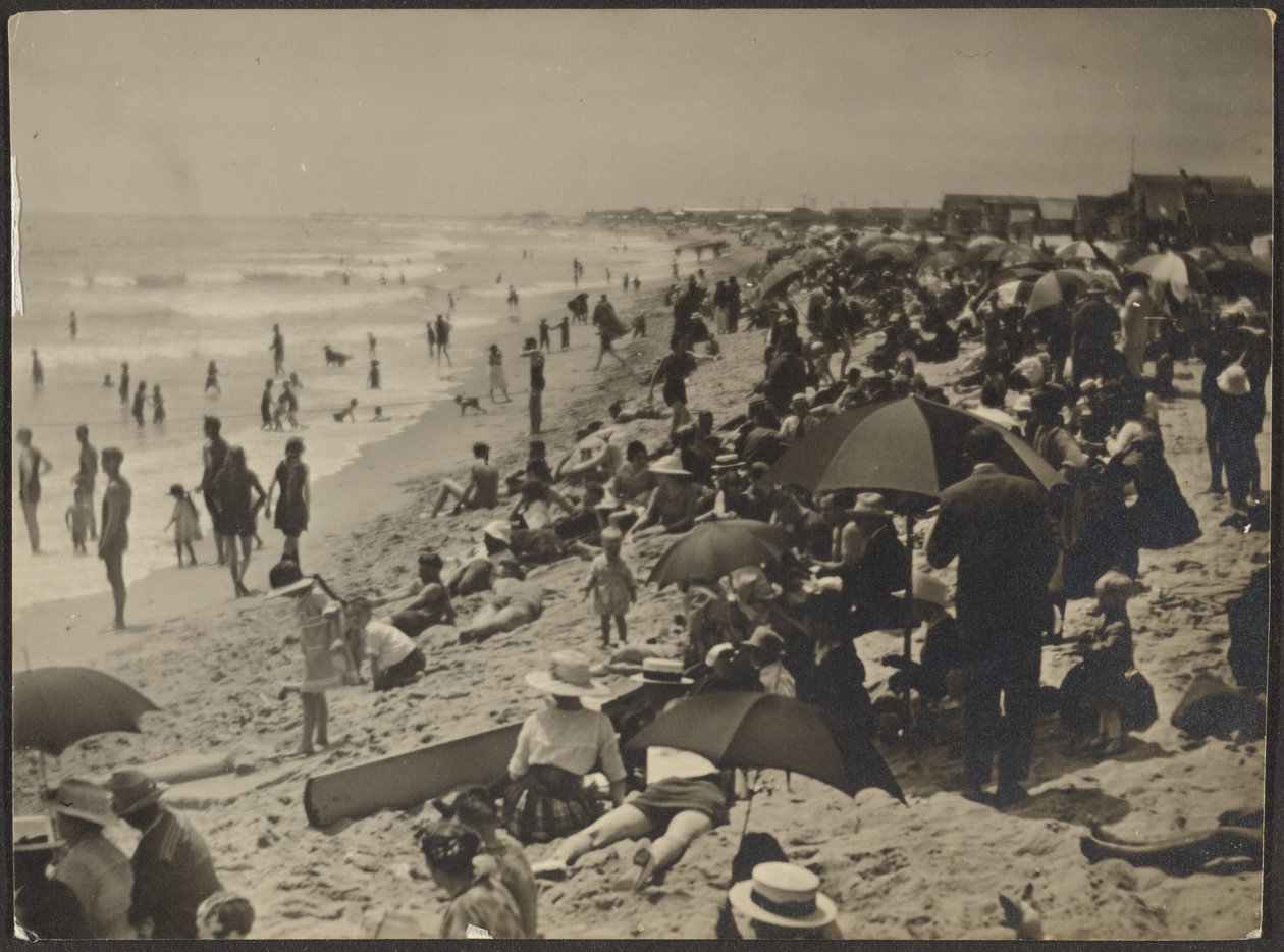 [Scena na plaży] autorstwa Louis Fleckenstein
