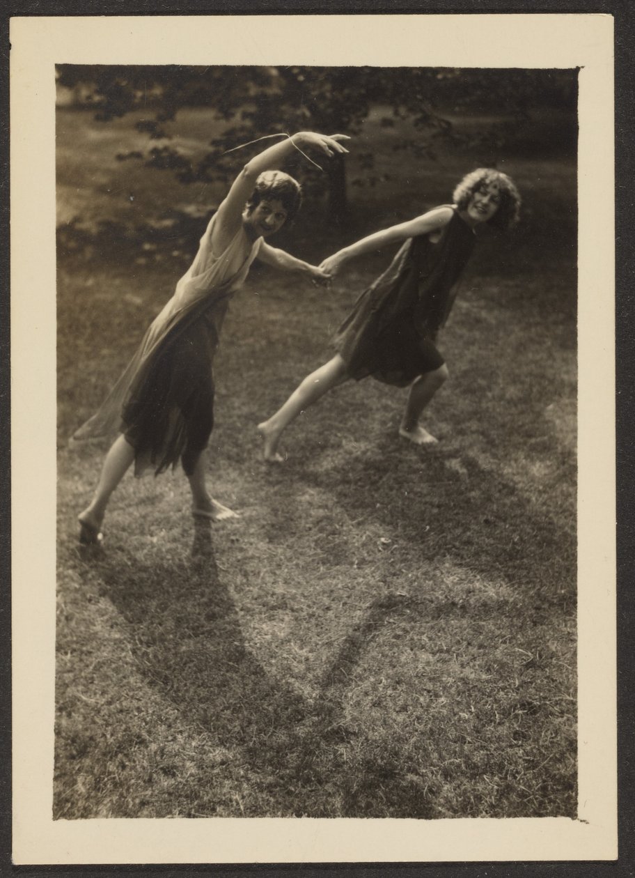 [Tancerze w ogrodzie] autorstwa Louis Fleckenstein