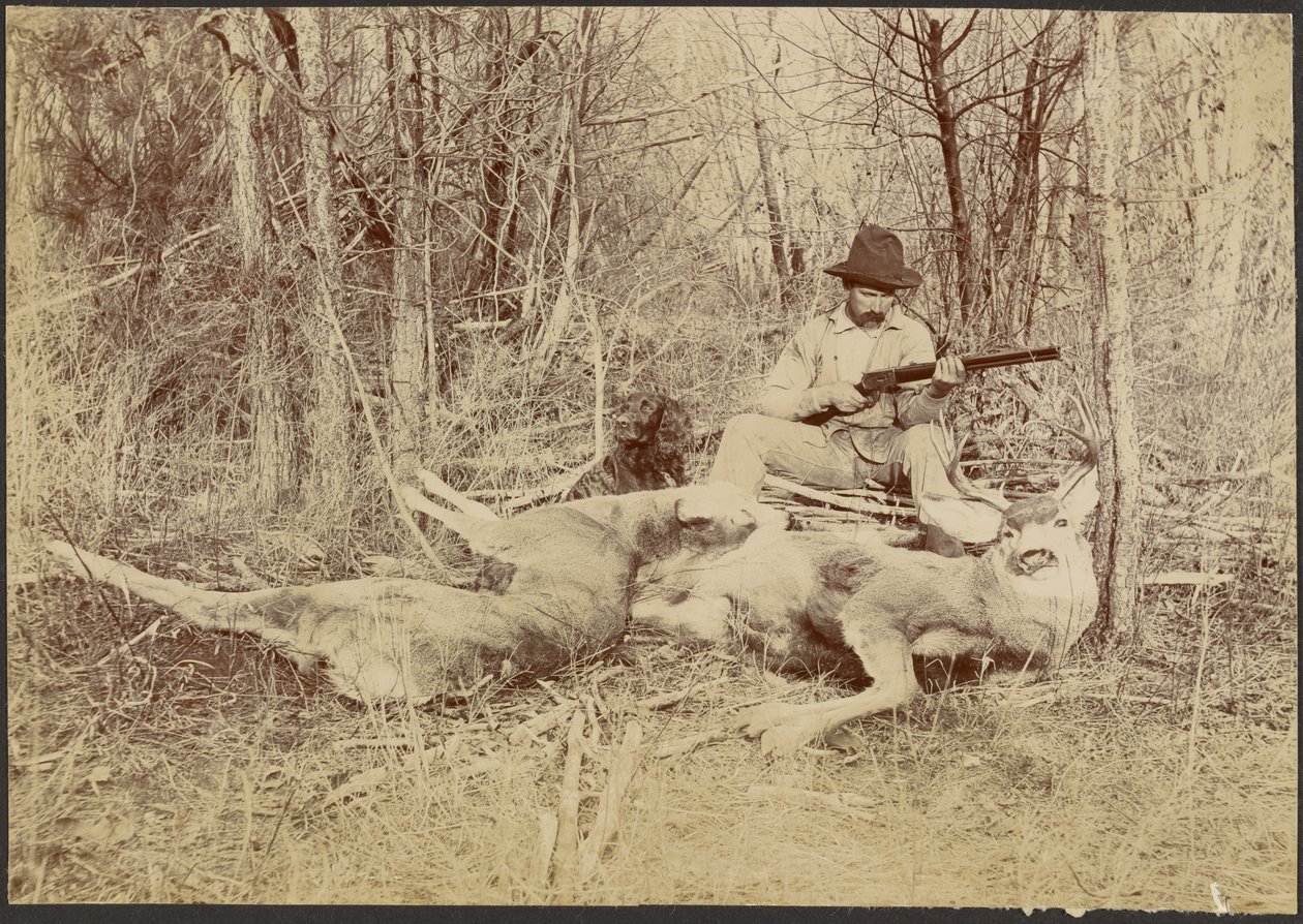 [Hunter and His Kill] autorstwa Louis Fleckenstein