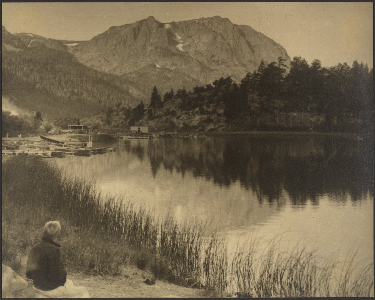 June Lake autorstwa Louis Fleckenstein