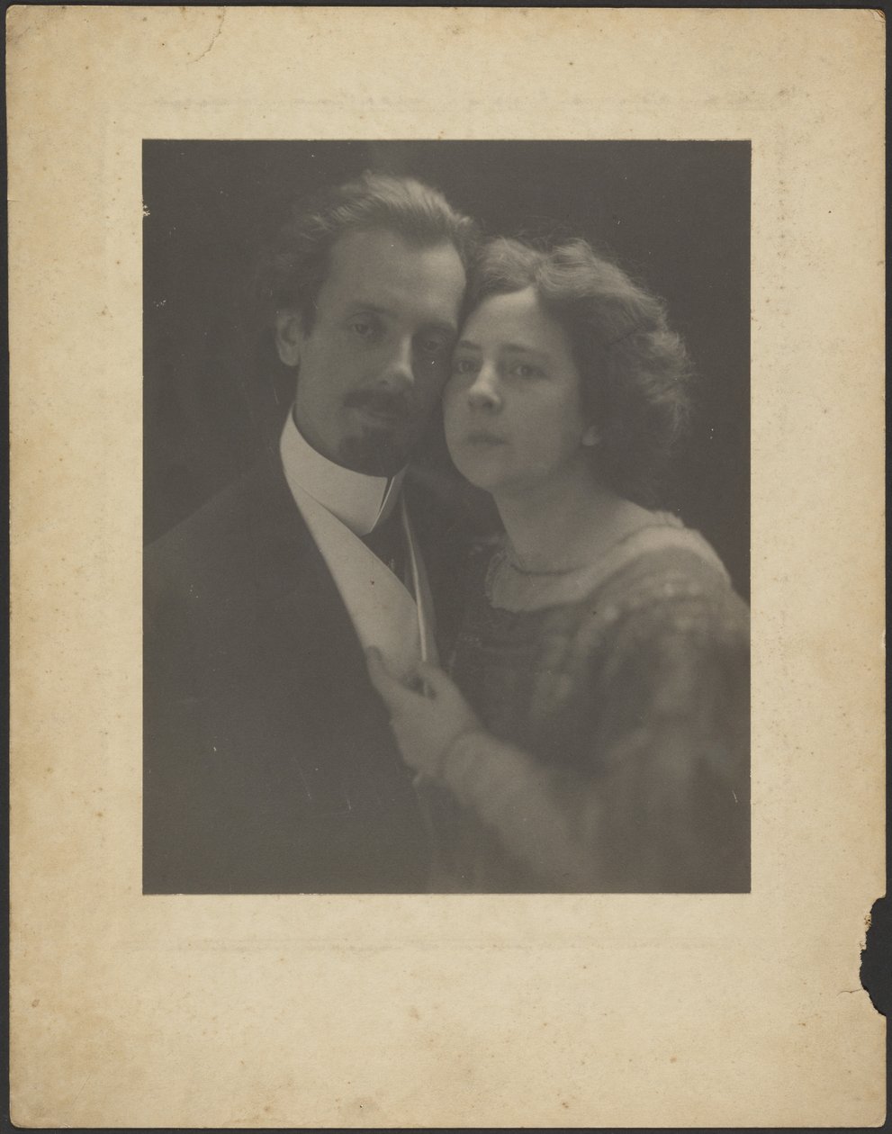 Portret pary autorstwa Louis Fleckenstein
