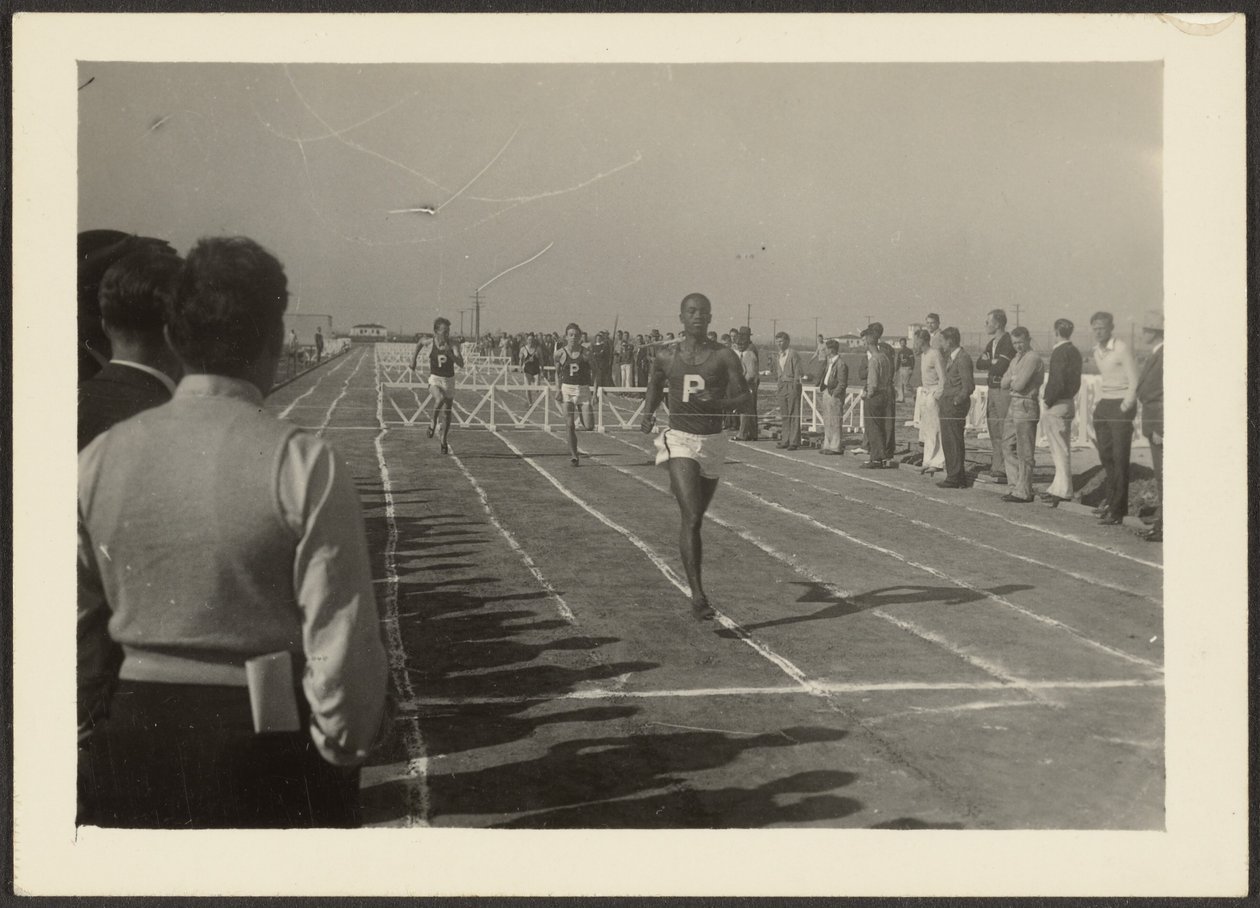[Zawody lekkoatletyczne] autorstwa Louis Fleckenstein