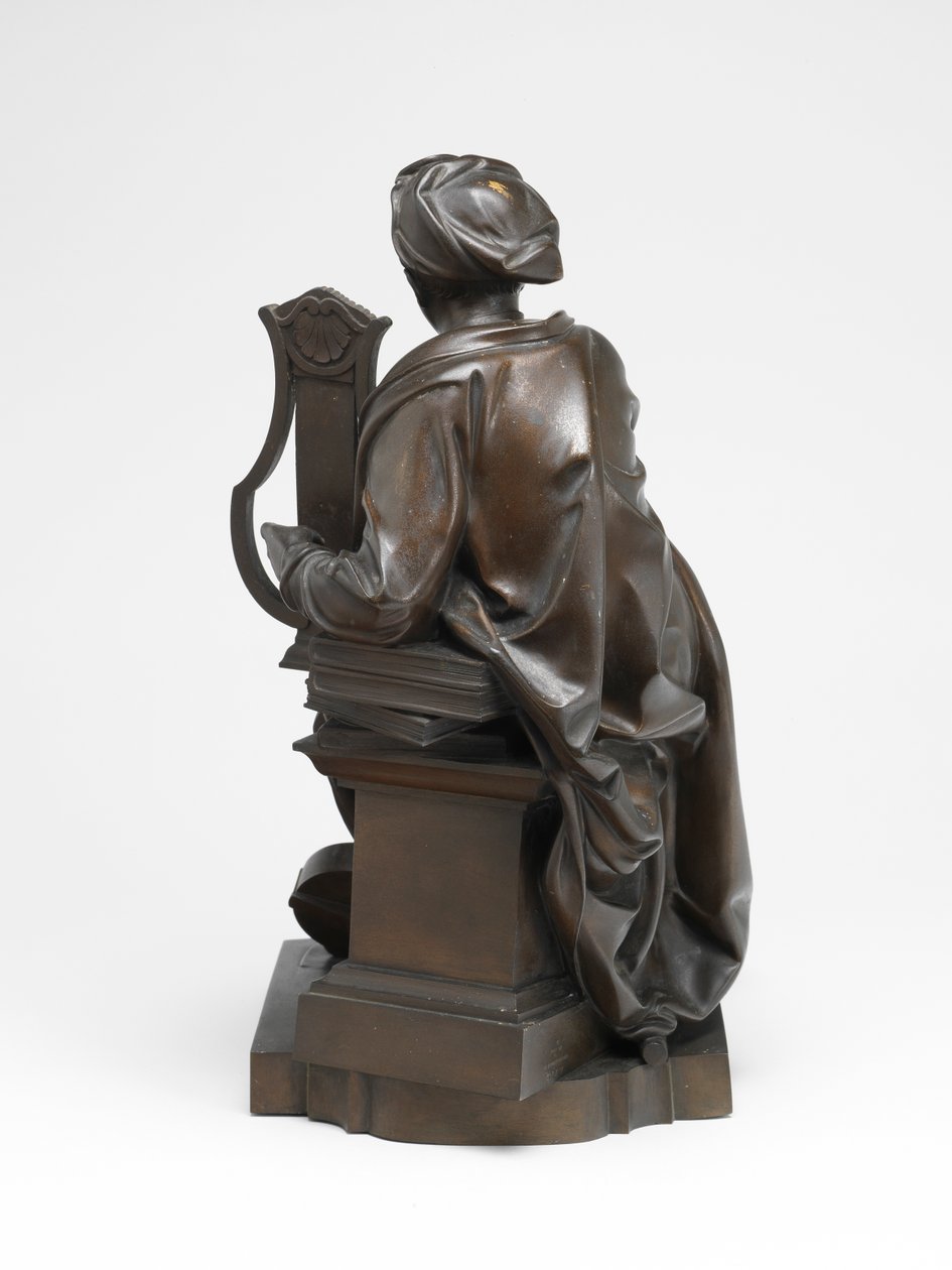 George Frideric Handel jako Apollo autorstwa Louis Francois (after) Roubiliac