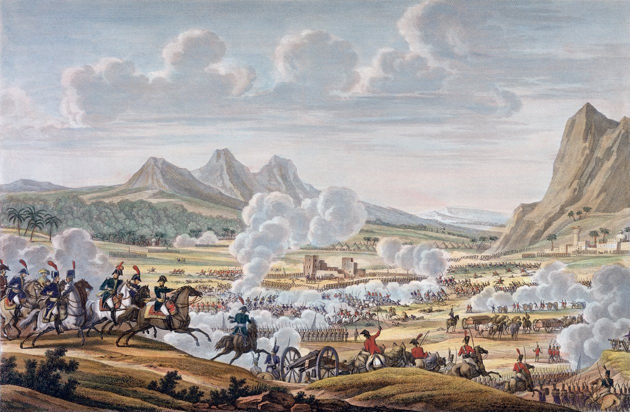 Bitwa pod Górą Tabor, 27 Ventose, rok 7, 17 lutego 1799. autorstwa Louis Francois Couche