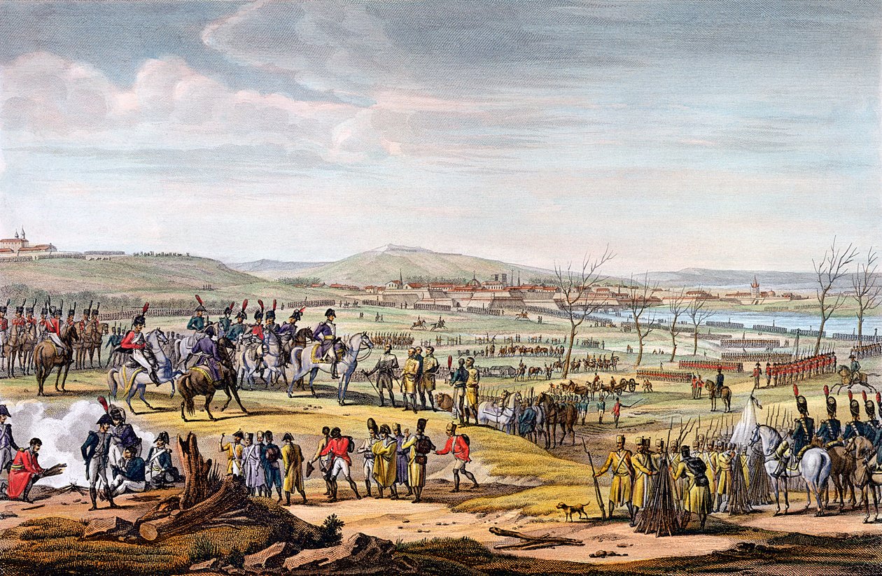 Bitwa pod Ulm, Niemcy, 17 października 1805 r. autorstwa Louis Francois Couche