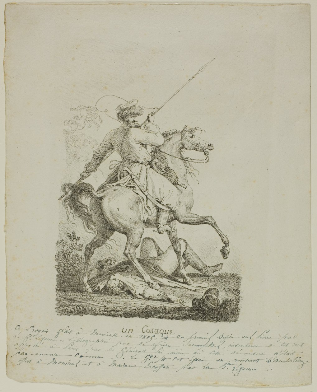 Kozak autorstwa Louis Francois Lejeune