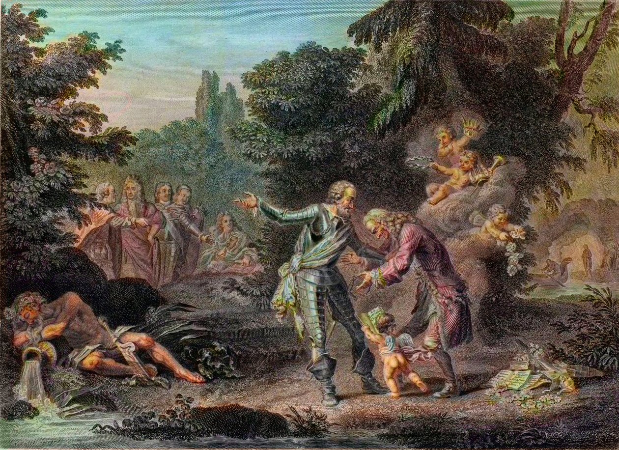Wolter (Francois Marie Arouet autorstwa Louis François Sebastien Fauvel