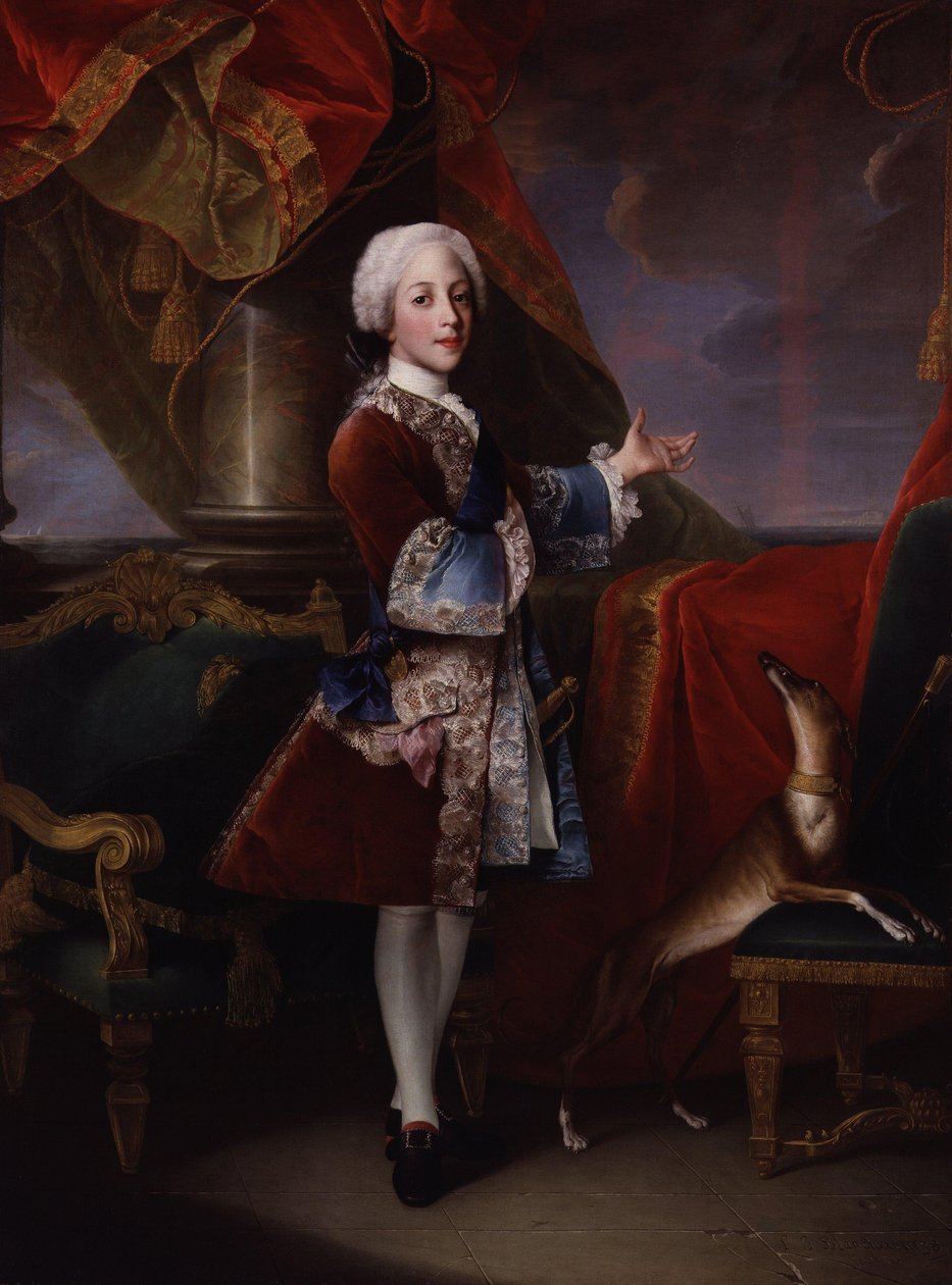 Henryk Benedykt Maria Klemens Stuart, kardynał Yorku autorstwa Louis Gabriel Blanchet