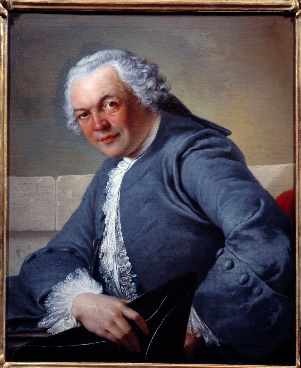 Portret pana Tolozana. Obraz Louisa Gabriela Blancheta (1701-1772) autorstwa Louis Gabriel Blanchet