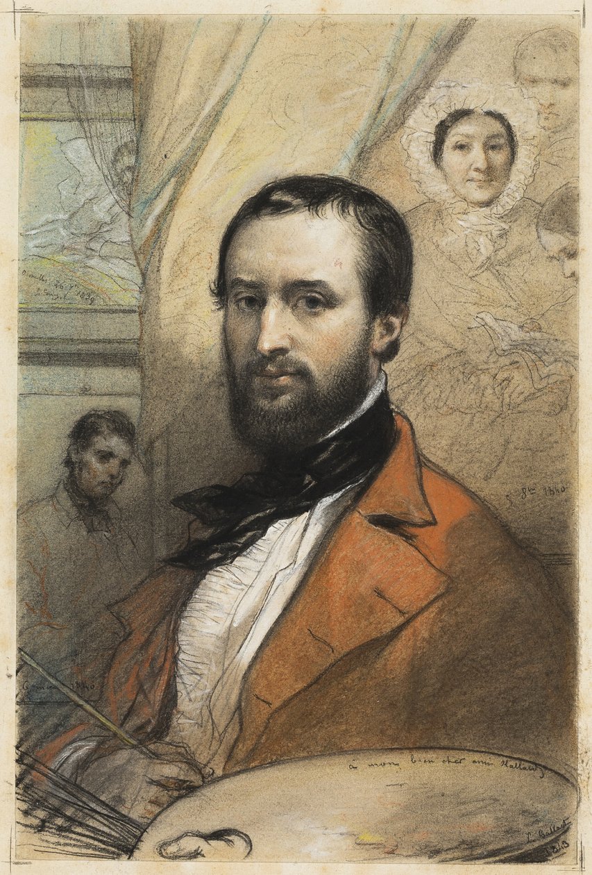 Autoportret autorstwa Louis Gallait
