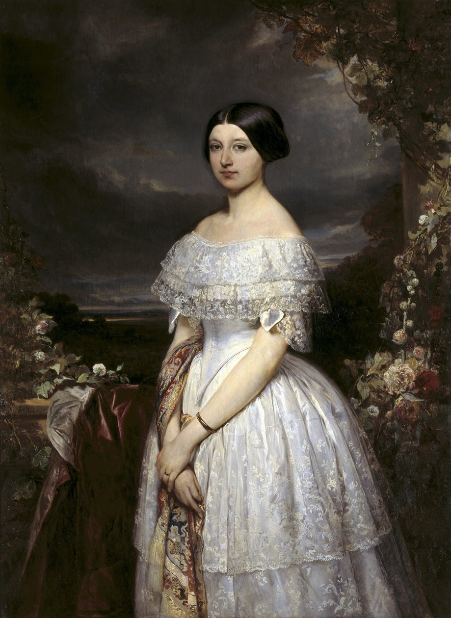 Portret wicehrabiny de Biolley autorstwa Louis Galnav