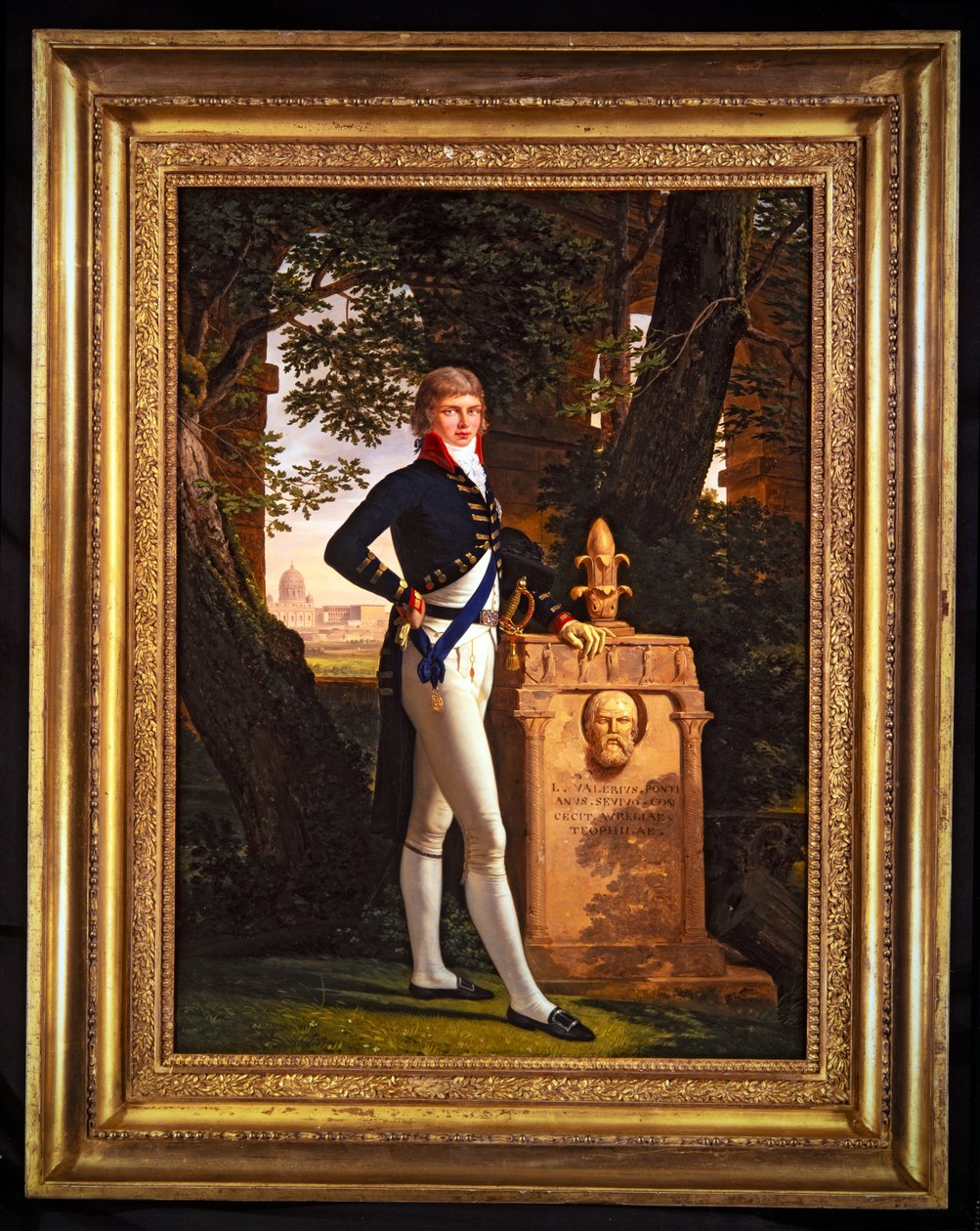 Portret księcia Augusta Fryderyka, późniejszego księcia Sussex (olej na płótnie) autorstwa Louis Gauffier