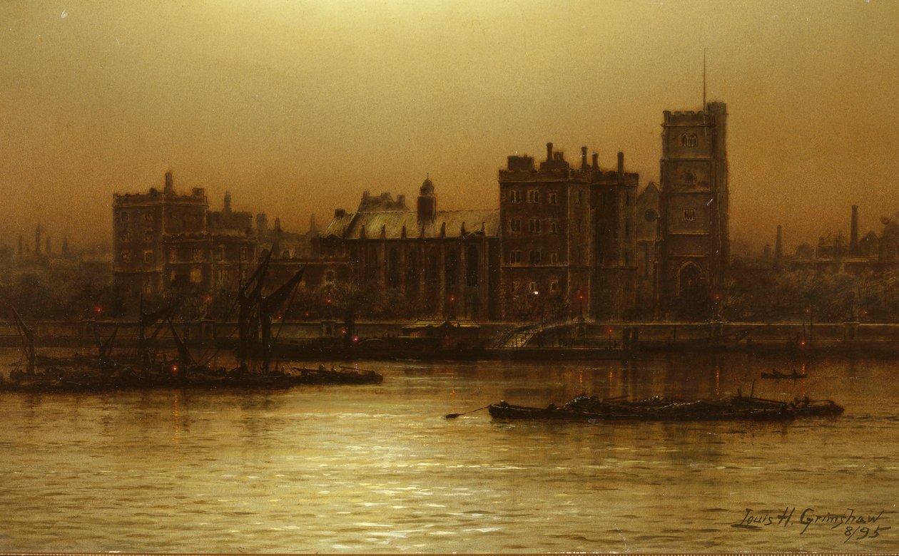 Pałac Lambeth, Londyn autorstwa Louis Grimshaw