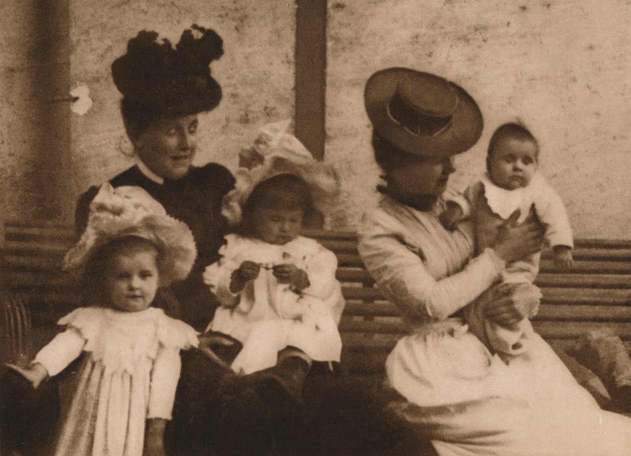Kobiety i dzieci, 1937 autorstwa Louis Guichard