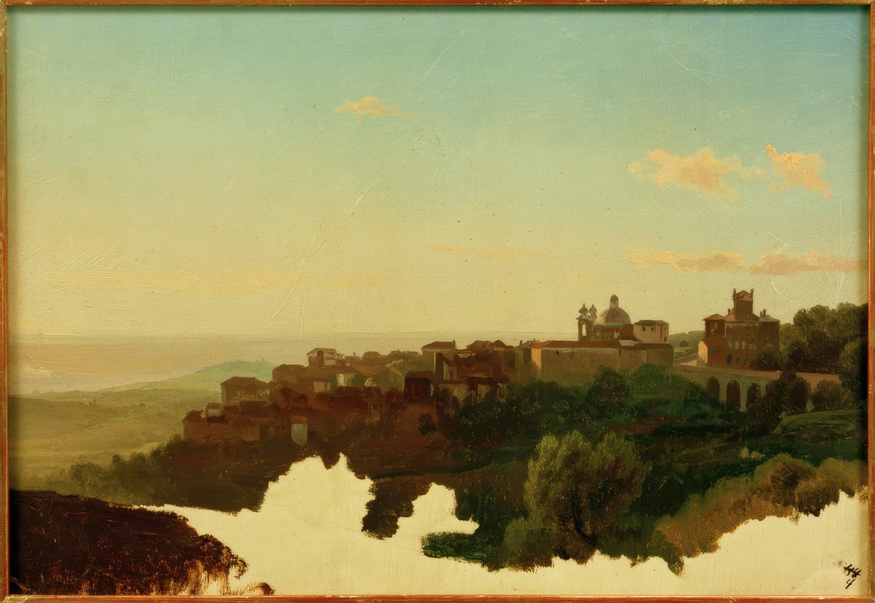L.Gurlitt widok Ariccia autorstwa Louis Gurlitt