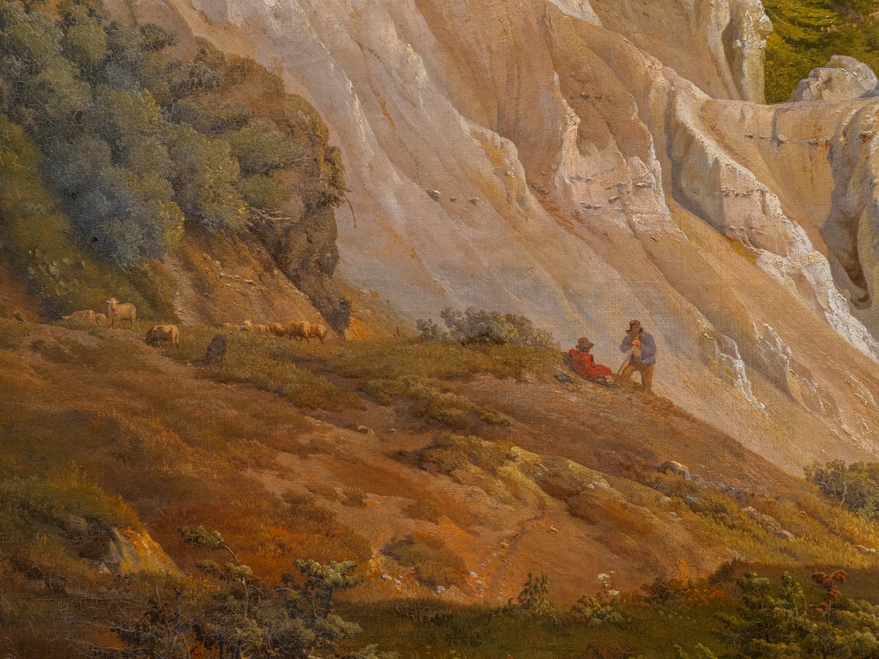 Klify Møns Klint autorstwa Louis Gurlitt