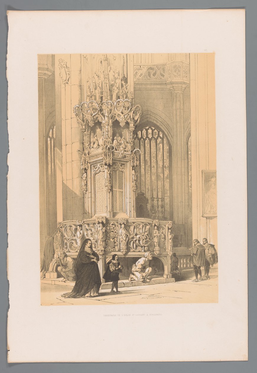 Tabernakulum w kościele św. Wawrzyńca w Norymberdze Tabernacle de l