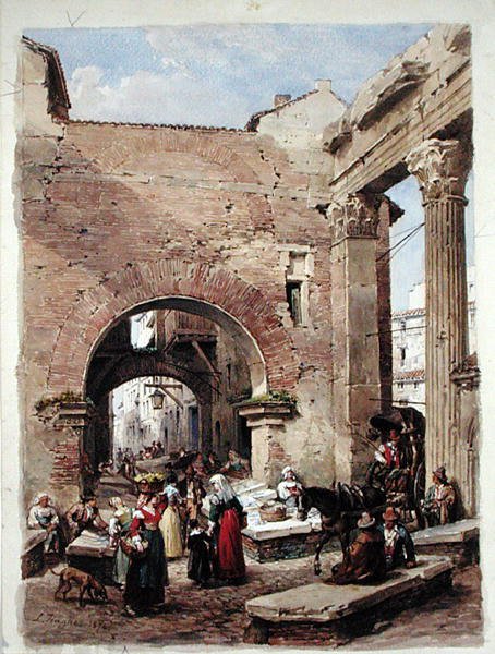 Targ rybny w Portico d