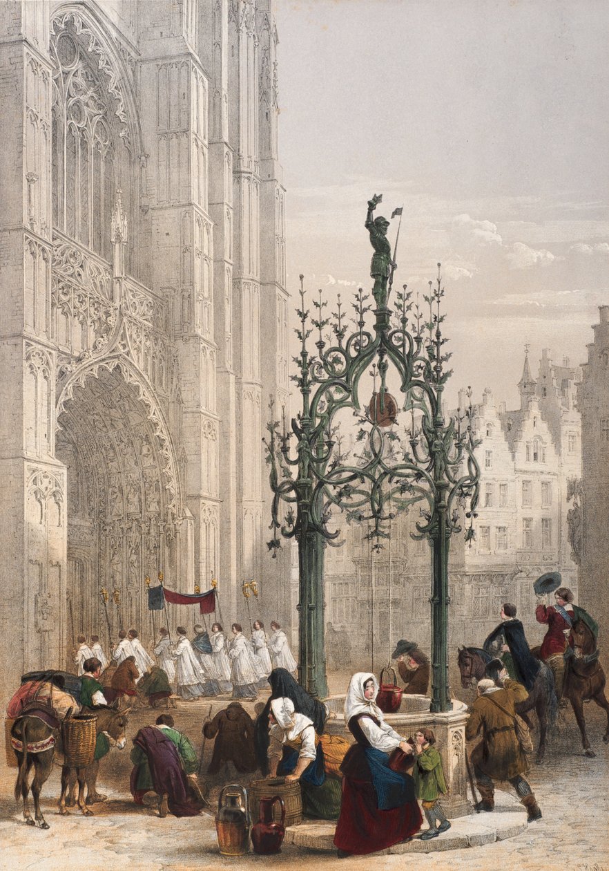 Studnia Quentina Matsysa, Antwerpia, arkusz 1 z 